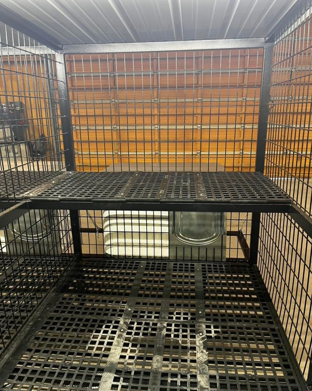 2-Hole Elevated Dog Kennel – 4’ x 6’ Compartments - Image 5