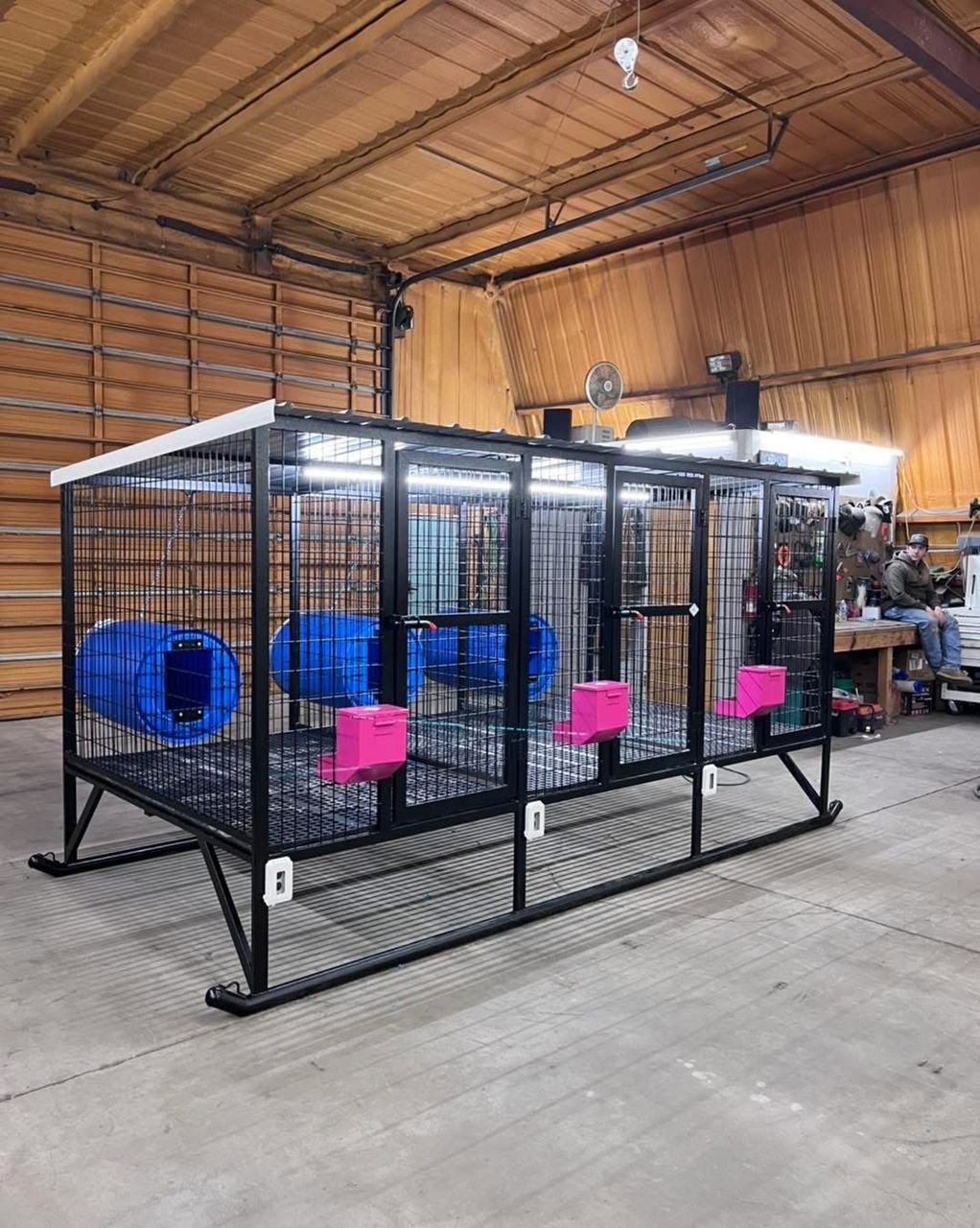 Premium Custom Powder-Coated Dog Kennel – Built for Strength, Comfort & Longevity - Image 6