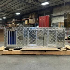 3-Hole Fully Insulated Owen’s Dog Box — Perfect for Safe and Comfortable Transport